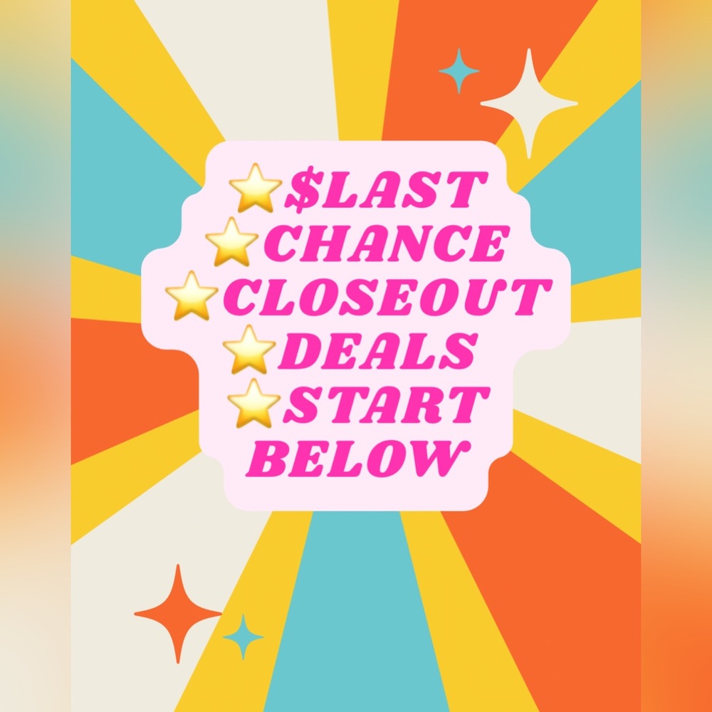 ‼️LAST CHANCE DEALS⭐️